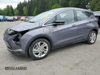 2022 Chevrolet Bolt EV 1LT with VIN 1G1FW6S08N4125023, listed as a Copart auction lot 54921215 with Not provided miles and Clean title. Bid and sale history available at DreamBid. Image 1.