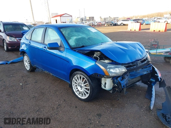 2011 Ford Focus SES with VIN 1FAHP3GN8BW165687, listed as a IAAI auction lot 41854781 with 153,445 mi miles. Bid and sale history available at carsss.com. Image 6.