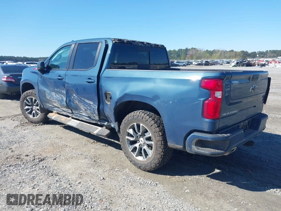 2024 Chevrolet Silverado 1500 RST with VIN 2GCUDEED6R1147763, listed as a IAAI auction lot 41857202 with 12,851 mi miles. Bid and sale history available at carsss.com. Image 3.
