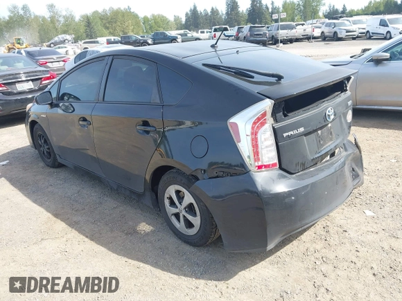 2015 Toyota Prius Four with VIN JTDKN3DU8F1984610, listed as a IAAI auction lot 42165175 with 128,803 mi miles and . Bid and sale history available at DreamBid. Image 3.