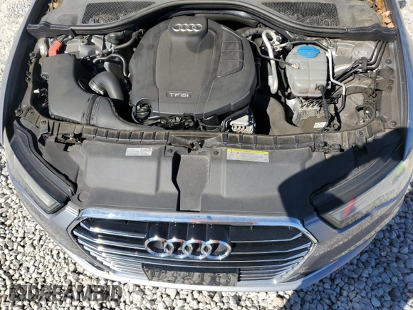 2016 Audi A6 2.0T Premium Plus with VIN WAUDFAFC6GN017516, listed as a Copart auction lot 45953585 with 80,171 mi miles and Salvage Title. Bid and sale history available at carsss.com. Image 11.