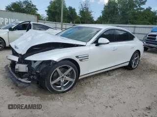 2021 Genesis G80 2.5T z VIN KMTGB4SCXMU046751, wystawiony jako Copart lot #53548415 z przebiegiem Nie podano mil oraz Nie do naprawy • Non repairable. Historia ofert i sprzedaży dostępna na DreamBid. Obrazek 1.