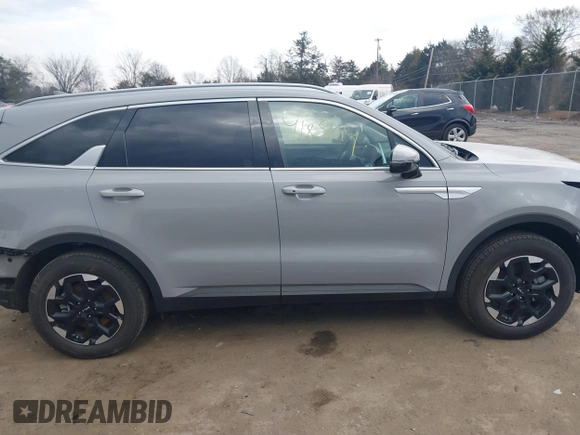 2024 Kia Sorento S with VIN 5XYRLDJC9RG258376, listed as a IAAI auction lot 41831014 with 10,340 mi miles and . Bid and sale history available at DreamBid. Image 13.
