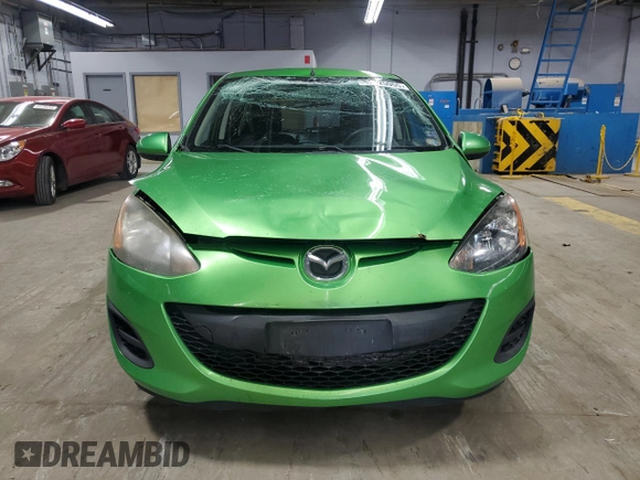 2012 Mazda 2 Sport with VIN JM1DE1KY9C0151578, listed as a Copart auction lot 52625055 with 123,812 mi miles and Salvage Title. Bid and sale history available at DreamBid. Image 5.