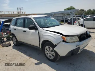 2009 Subaru Forester X with VIN JF2SH61609H793405, listed as a Copart auction lot 60682025 with 152,435 mi miles and Salvage title. Bid and sale history available at DreamBid. Image 4.