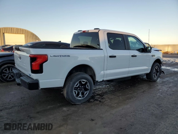 2024 Ford F-150 with VIN 1FT6W1B73RWG08257, listed as a Copart auction lot 89097355 with 516 mi miles and Salvage title. Bid and sale history available at DreamBid. Image 3.