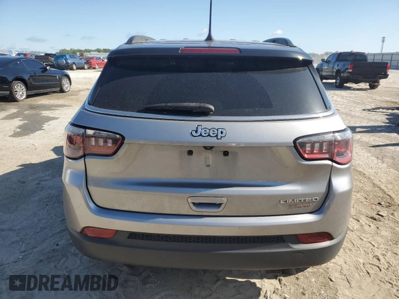 2020 Jeep Compass Limited z VIN 3C4NJCCBXLT211277, wystawiony jako Copart lot #58829525 z przebiegiem 66 223 mil mil oraz Nie do naprawy • Non repairable. Historia ofert i sprzedaży dostępna na DreamBid. Obrazek 6.