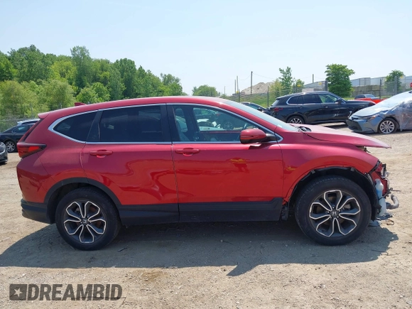 2022 Honda CR-V EX-L with VIN 2HKRW2H87NH656833, listed as a IAAI auction lot 42482299 with 49,345 mi miles and . Bid and sale history available at DreamBid. Image 14.
