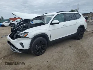 2023 Volkswagen Atlas SE with VIN 1V2WP2CA0PC520857, listed as a Copart auction lot 81071314 with 13,073 mi miles and Salvage title. Bid and sale history available at DreamBid. Image 1.