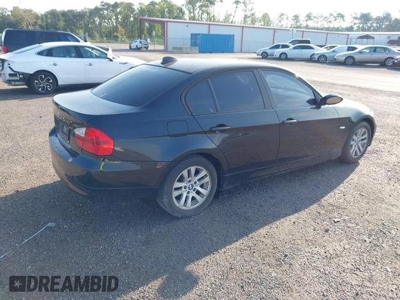 2007 BMW 3 Series 328xi with VIN WBAVC93597KX59671, listed as a IAAI auction lot 42542443 with 66,991 mi miles and . Bid and sale history available at DreamBid. Image 4.