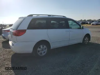 2006 Toyota Sienna CE with VIN 5TDZA23C86S465346, listed as a Copart auction lot 54627435 with 243,643 mi miles and Clean Title. Bid and sale history available at carsss.com. Image 3.