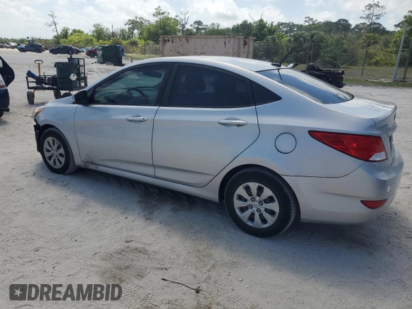 2017 Hyundai Accent SE with VIN KMHCT4AE9HU213552, listed as a Copart auction lot 51406325 with 121,987 mi miles and Salvage Title. Bid and sale history available at carsss.com. Image 2.