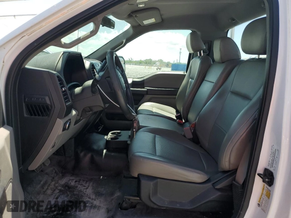 2017 Ford F-150 XL with VIN 1FTMF1C89HKE53850, listed as a Copart auction lot 50959155 with 166,647 mi miles and Salvage Title. Bid and sale history available at carsss.com. Image 7.