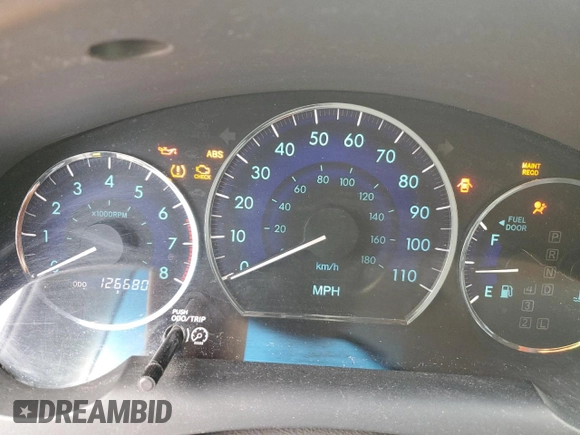 2010 Toyota Sienna XLE with VIN 5TDDK4CC2AS030897, listed as a Copart auction lot 46638095 with 126,680 mi miles and Salvage title. Bid and sale history available at DreamBid. Image 9.