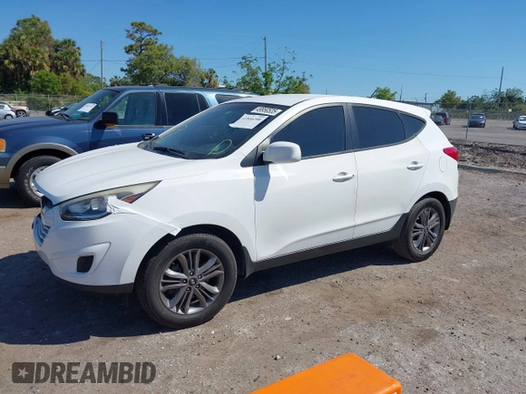 2015 Hyundai Tucson GLS with VIN KM8JT3AF9FU013178, listed as a IAAI auction lot 41846200 with 143,711 mi miles and . Bid and sale history available at DreamBid. Image 18.