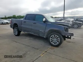 2020 Ram 1500 Laramie with VIN 1C6SRFJT1LN355834, listed as a Copart auction lot 57878305 with Not provided miles and Salvage title. Bid and sale history available at DreamBid. Image 4.