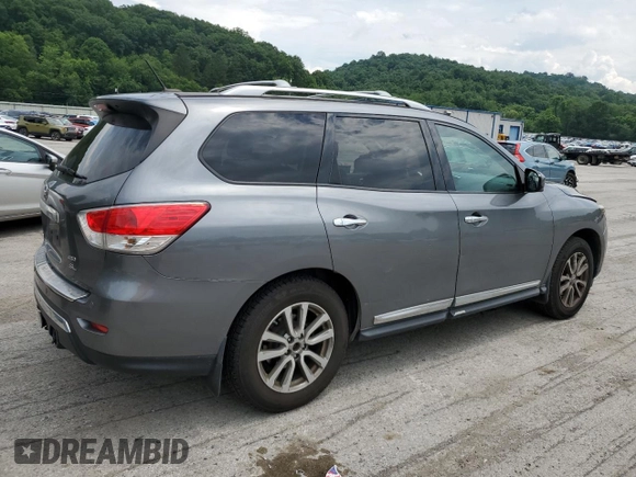 2015 Nissan Pathfinder Platinum z VIN 5N1AR2MM8FC695270, wystawiony jako Copart lot #62685795 z przebiegiem 111 998 mil mil oraz Szkoda całkowita • Salvage title. Historia ofert i sprzedaży dostępna na DreamBid. Obrazek 3.