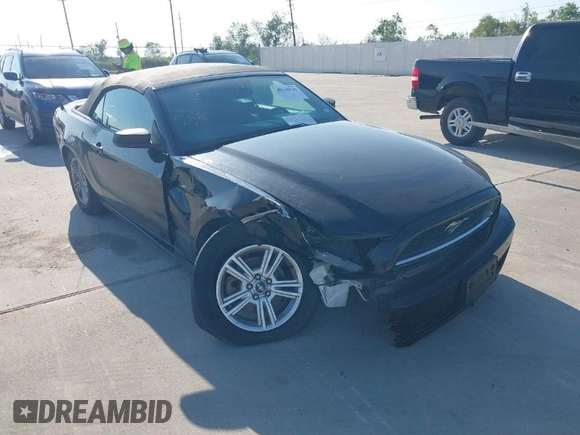 2014 Ford Mustang V6 with VIN 1ZVBP8EM3E5314313, listed as a IAAI auction lot 40358026 with 75,237 mi miles. Bid and sale history available at carsss.com. Image 1.