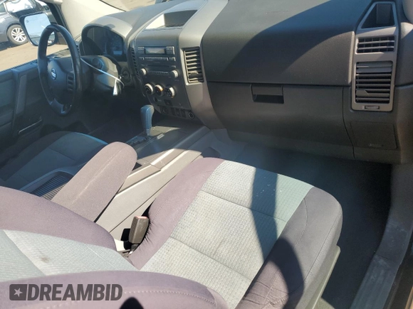 2006 Nissan Titan SE with VIN 1N6AA06A06N570395, listed as a Copart auction lot 48061925 with 131,059 mi miles and Salvage title. Bid and sale history available at DreamBid. Image 8.