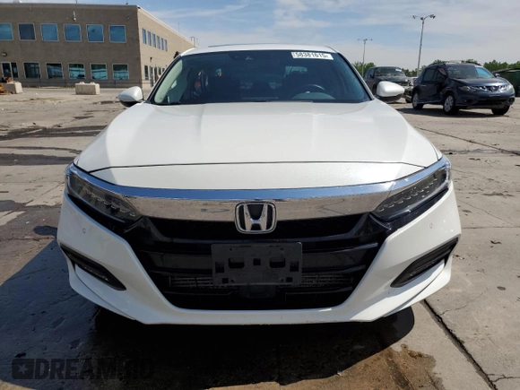 2019 Honda Accord Touring with VIN 1HGCV2F93KA018572, listed as a Copart auction lot 58381615 with 64,440 mi miles and Salvage title. Bid and sale history available at DreamBid. Image 5.