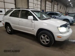2002 Lexus RX 300 with VIN JTJHF10U320277560, listed as a Copart auction lot 84728674 with 198,399 mi miles and Salvage Title. Bid and sale history available at carsss.com. Image 4.