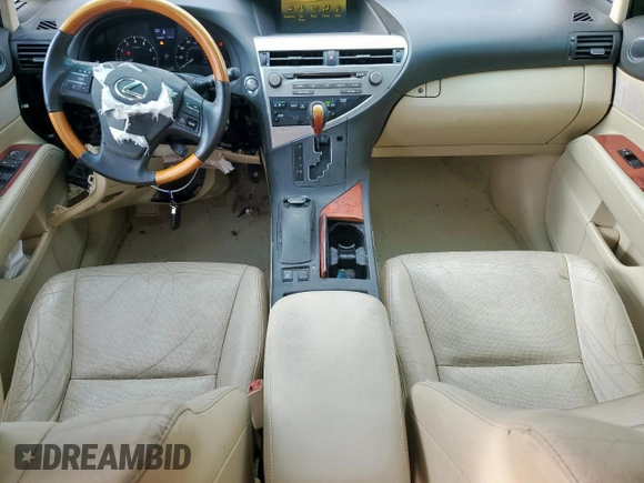2011 Lexus RX 350 with VIN 2T2ZK1BA7BC057698, listed as a Copart auction lot 61492615 with 116,854 mi miles and Clean title. Bid and sale history available at DreamBid. Image 8.
