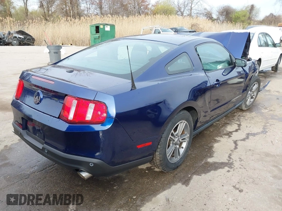 2012 Ford Mustang Premium with VIN 1ZVBP8AM5C5274805, listed as a IAAI auction lot 41934449 with 51,951 mi miles and . Bid and sale history available at DreamBid. Image 4.