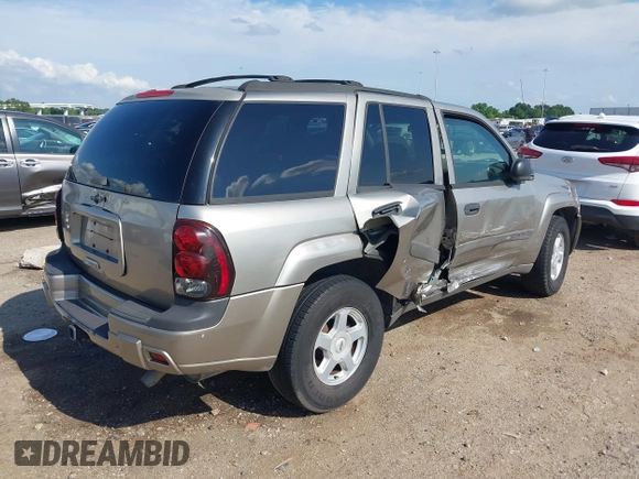 2003 Chevrolet TrailBlazer LS with VIN 1GNDS13S732225286, listed as a IAAI auction lot 42091982 with 283,517 mi miles. Bid and sale history available at carsss.com. Image 4.