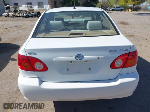 2004 Toyota Corolla CE with VIN 1NXBR32E34Z317953, listed as a IAAI auction lot 42118057 with 191,536 mi miles and . Bid and sale history available at DreamBid. Image 15.