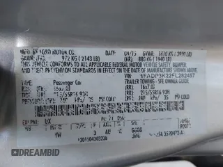 2015 Ford Focus SE with VIN 1FADP3K22FL282457, listed as a IAAI auction lot 41872989 with 98,590 mi miles. Bid and sale history available at carsss.com. Image 9.