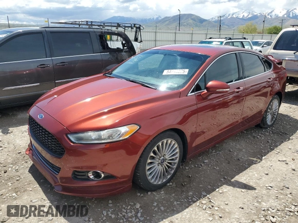 2014 Ford Fusion Titanium с VIN 3FA6P0K97ER294110, выставлен на аукционе Copart как лот 54403875 с пробегом 116 018 миль миль и Списание • Salvage title. История ставок и продаж доступна на DreamBid. Изображение 1.