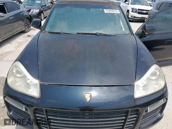 2008 Porsche Cayenne GTS with VIN WP1AD29P68LA71491, listed as a Copart auction lot 57683015 with Not provided miles and Non repairable. Bid and sale history available at DreamBid. Image 12.