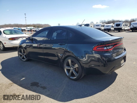 2015 Dodge Dart GT with VIN 1C3CDFEB2FD200494, listed as a Copart auction lot 48322975 with 151,587 mi miles and Salvage Title. Bid and sale history available at carsss.com. Image 2.
