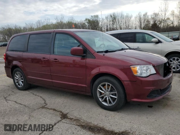 2017 Dodge Grand Caravan SE Plus with VIN 2C4RDGBG6HR567880, listed as a Copart auction lot 52562345 with 138,243 mi miles and Salvage Title. Bid and sale history available at DreamBid. Image 4.