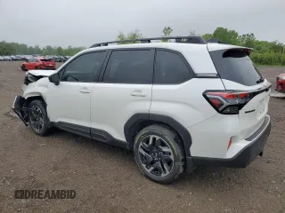2025 Subaru Forester Limited with VIN JF2SLDNC6SH403075, listed as a Copart auction lot 57967585 with 12,612 mi miles and Salvage title. Bid and sale history available at DreamBid. Image 2.