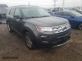 2018 Ford Explorer XLT with VIN 1FM5K8D82JGC49421, listed as a Copart auction lot 64636274 with 205,259 mi miles and Salvage Title. Bid and sale history available at carsss.com. Image 4.