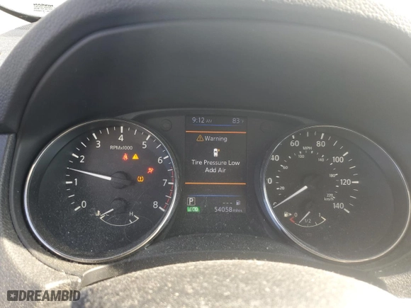 2018 Nissan Rogue SV with VIN KNMAT2MV6JP549448, listed as a Copart auction lot 68287424 with 54,058 mi miles and Salvage Title. Bid and sale history available at carsss.com. Image 9.