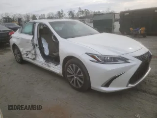 2020 Lexus ES with VIN 58ADZ1B12LU080034, listed as a Copart auction lot 47095495 with 33,096 mi miles and Salvage Title. Bid and sale history available at carsss.com. Image 4.