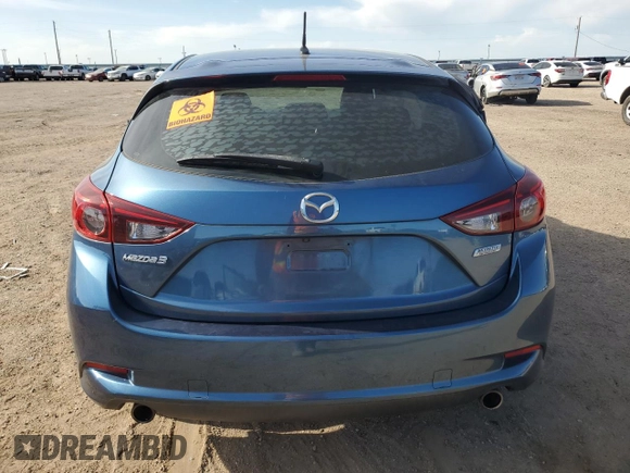 2018 Mazda 3 Touring with VIN 3MZBN1L36JM272781, listed as a Copart auction lot 53205615 with 31,724 mi miles and Salvage Title. Bid and sale history available at carsss.com. Image 6.