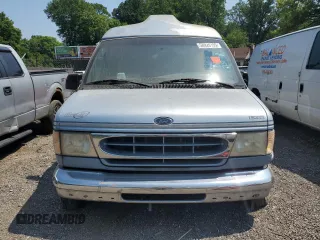 2000 Ford Econoline Cargo Recreational with VIN 1FDRE14L5YHA56690, listed as a Copart auction lot 58926155 with 162,797 mi miles and Salvage title. Bid and sale history available at DreamBid. Image 5.