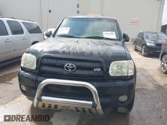 2006 Toyota Tundra Limited with VIN 5TBDT481X6S550947, listed as a IAAI auction lot 42063280 with 145,031 mi miles and . Bid and sale history available at DreamBid. Image 12.