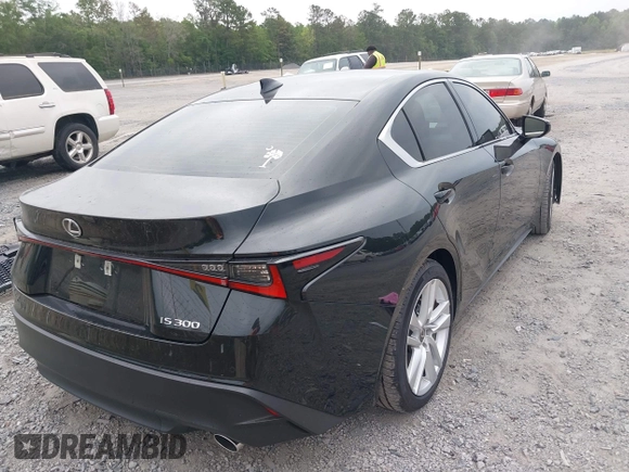 2024 Lexus IS 300 with VIN JTHCA1D29R5132121, listed as a IAAI auction lot 42084925 with 1,335 mi miles and . Bid and sale history available at DreamBid. Image 4.