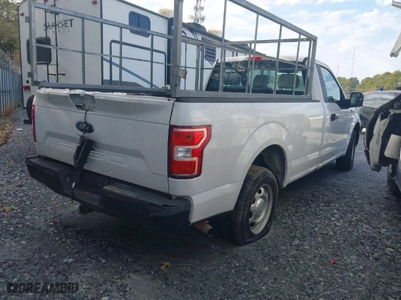 2019 Ford F-150 XL with VIN 1FTMF1CBXKKC54874, listed as a IAAI auction lot 41526336 with 112,563 mi miles. Bid and sale history available at carsss.com. Image 4.