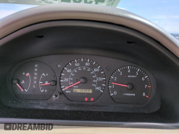 2001 Toyota Solara SE with VIN 2T1CF28P81C456098, listed as a Copart auction lot 49827965 with 153,591 mi miles and Salvage Title. Bid and sale history available at carsss.com. Image 9.