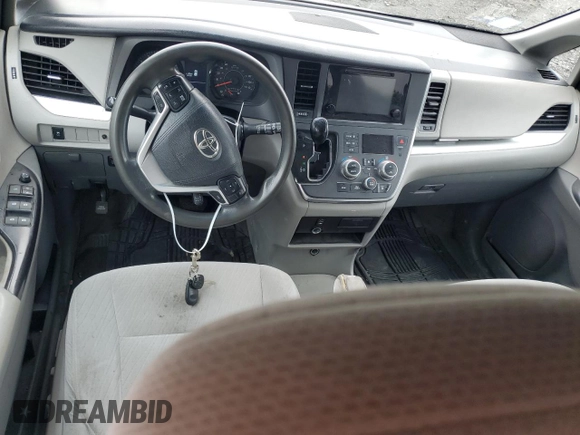 2016 Toyota Sienna LE AAS с VIN 5TDKK3DCXGS701628, выставлен на аукционе Copart как лот 60651765 с пробегом 93 224 миль миль и Чистый • Clean title. История ставок и продаж доступна на DreamBid. Изображение 8.