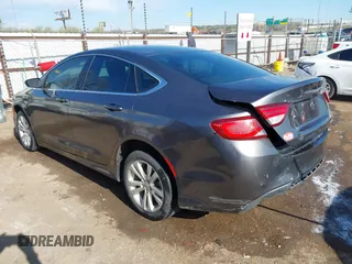 2016 Chrysler 200 Limited with VIN 1C3CCCAB5GN171060, listed as a IAAI auction lot 41848241 with 116,538 mi miles. Bid and sale history available at carsss.com. Image 3.