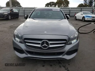 2015 Mercedes-Benz C 300 with VIN 55SWF4JB6FU080798, listed as a Copart auction lot 45738265 with 79,573 mi miles and Salvage Title. Bid and sale history available at DreamBid. Image 5.