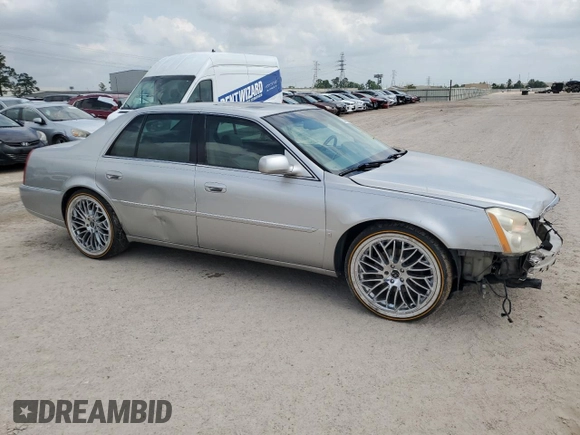 2008 Cadillac DTS 1SC with VIN 1G6KD57Y98U123020, listed as a Copart auction lot 53452815 with 113,359 mi miles and Salvage Title. Bid and sale history available at carsss.com. Image 4.