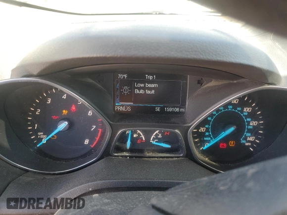2014 Ford Escape SE with VIN 1FMCU9G93EUA31779, listed as a Copart auction lot 48992825 with 159,106 mi miles and Salvage Title. Bid and sale history available at carsss.com. Image 9.
