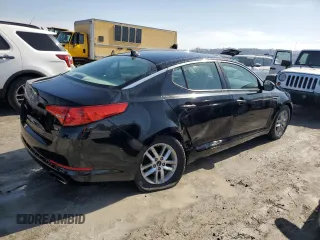2011 Kia Optima LX with VIN KNAGM4A75B5162392, listed as a Copart auction lot 45768954 with 193,991 mi miles and Salvage Title. Bid and sale history available at carsss.com. Image 3.